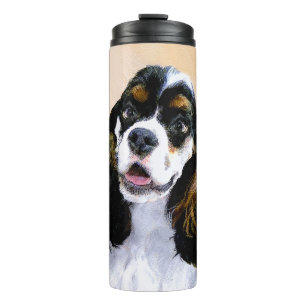 Termo Pintura de Cocker Spaniel (Parti) - Arte Perro Ori