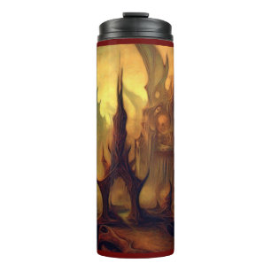 Termo Pintura de fantasía 10 - Templo del Mal