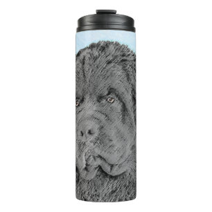 Termo Pintura de Newfoundland - Cute original Dog Art