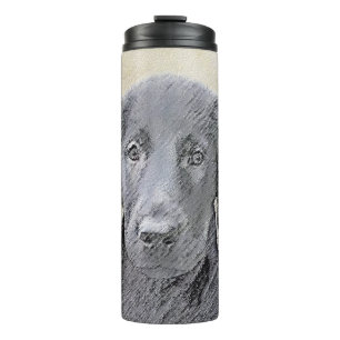 Termo Pintura de recuperación plana - Arte del perro or