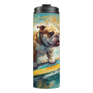 Termo Pintura de surf en bulldog Beach