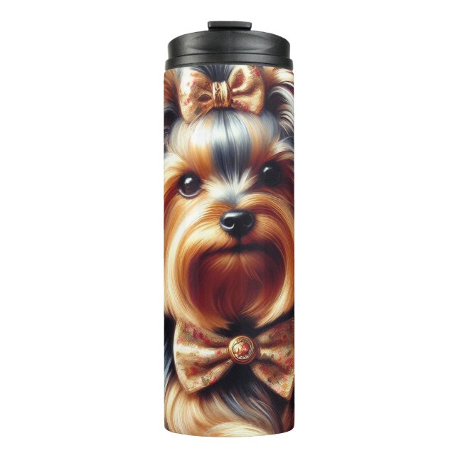 Termo Pintura de Yorkshire Terrier (Anverso)