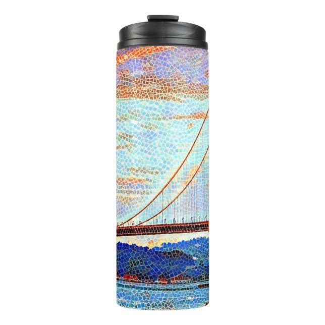 Termo Pintura del puente Golden Gate (Anverso)