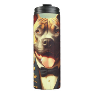 Termo Pintura del Viejo Toro Terrier Americano