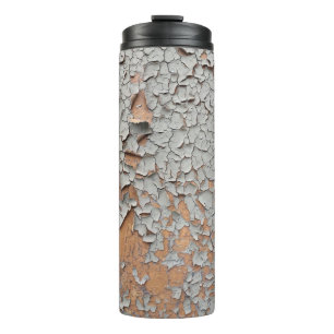 Termo Pintura griega de pared agrietada