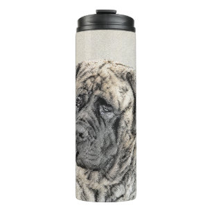 Termo Pintura inglesa de castiff (Brindle) - Arte de per