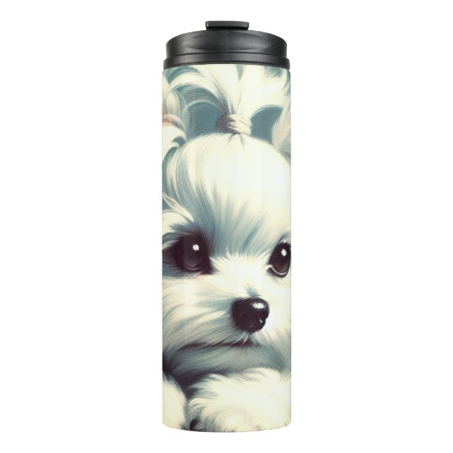 Termo Pintura maltesa vintage (Anverso)