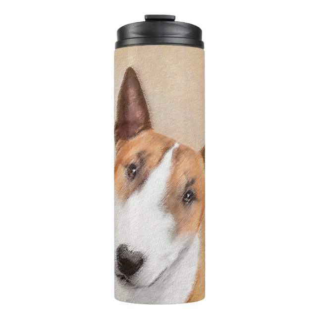 Termo Pintura Miniatura de Bull Terrier - Cute Original  (Anverso)