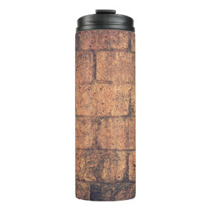 Termo Pinturas de pared de ladrillos de arquitectura