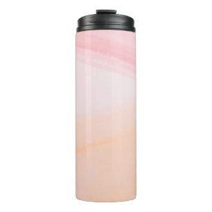 Termo Pinturas rosas y naranjas