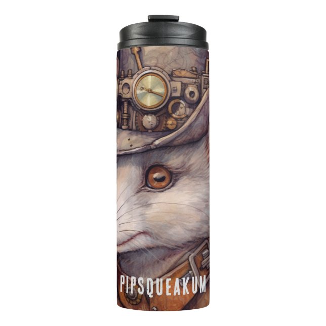 Termo Pipsqueakum Sombrero de Copa Steampunk 27 (Anverso)