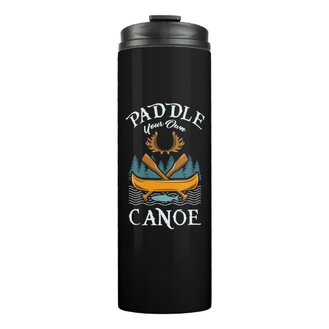 Termo Piragüismo - Paddle su propia canoa (Anverso)