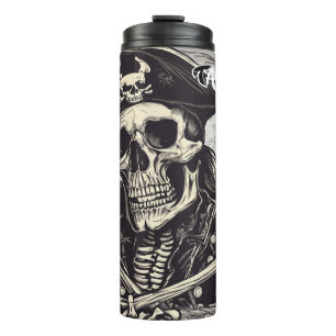 Termo Pirate Skeleton Thermal Tumbler