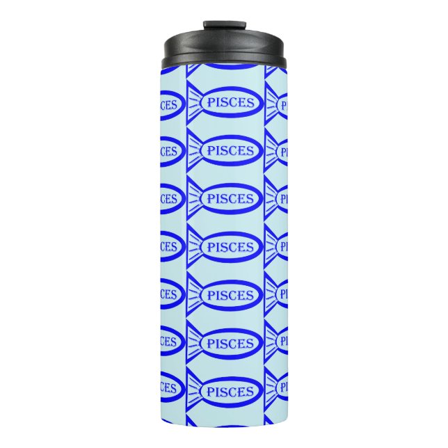 Termo Pisces Star Sign Fish Thermal Tumbler (Anverso)