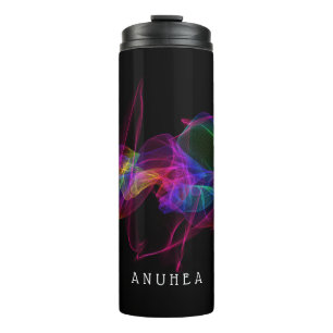 TERMO PIXDEZINAS HUMO ABSTRACTO + ESPEJO NEGRO