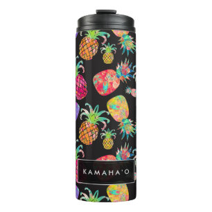 Termo PixDezines Aloha Pineapples/fondo DIY