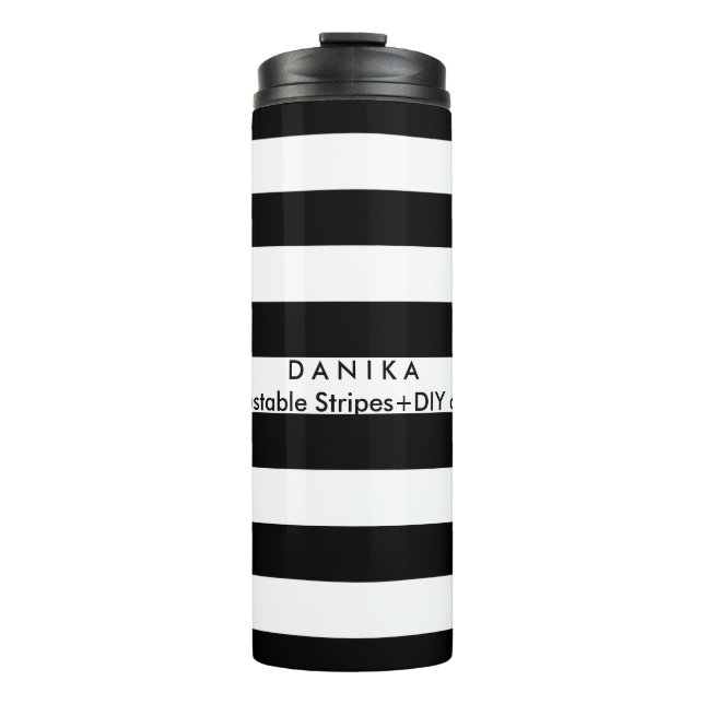 Termo PixDezines Bandas ajustables/fondo DIY (Anverso)