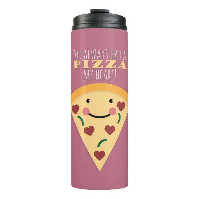 Termo Pizza My Heart (Anverso)