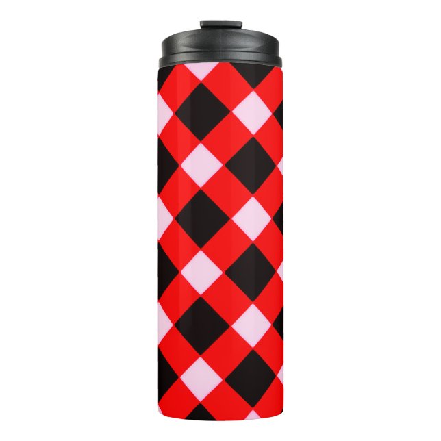 Termo 'Pizza Place' Pattern Tumbler (Anverso)