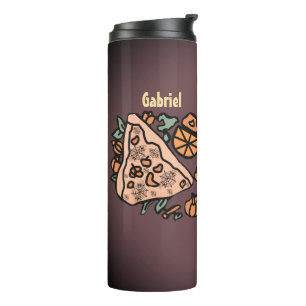 Termo Pizza Retro con giro de calabaza