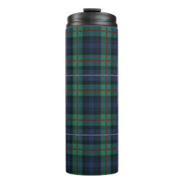 Termo Plaid Clan Robertson Green Purple Check Tartan