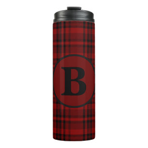 TERMO PLAID CUADRO GINGHAM ROJO DE CASA DE CAMPO