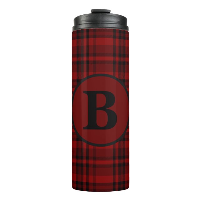 TERMO PLAID CUADRO GINGHAM ROJO DE CASA DE CAMPO  (Anverso)