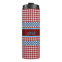 Plaid Gingham Personalizado
