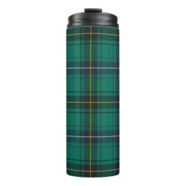 Termo Plaid Scottish Clan Henderson Green Black Check