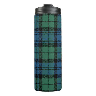 Termo Plain Campbell Green Blue Check Tartán