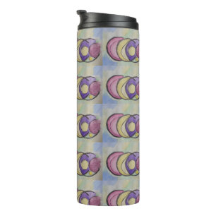 Termo Planetas Arte Abstracto Térmico Tumbler