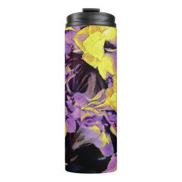 Termo Planta de Kalanchoe Amarillo ilustracion