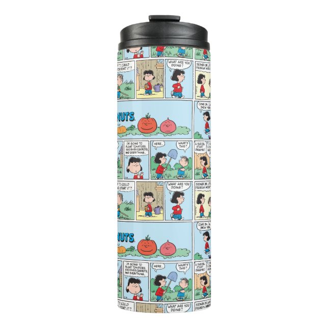 Termo Plantando Un Jardín Vegetal (Anverso)