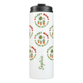 Termo Plantar a mamá con amor personalizado