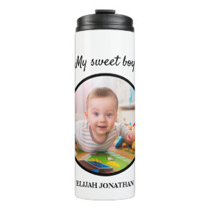 Termo Plantilla de foto térmica personalizada para bebé