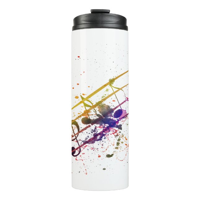 Termo Plantón musical colorido (Anverso)