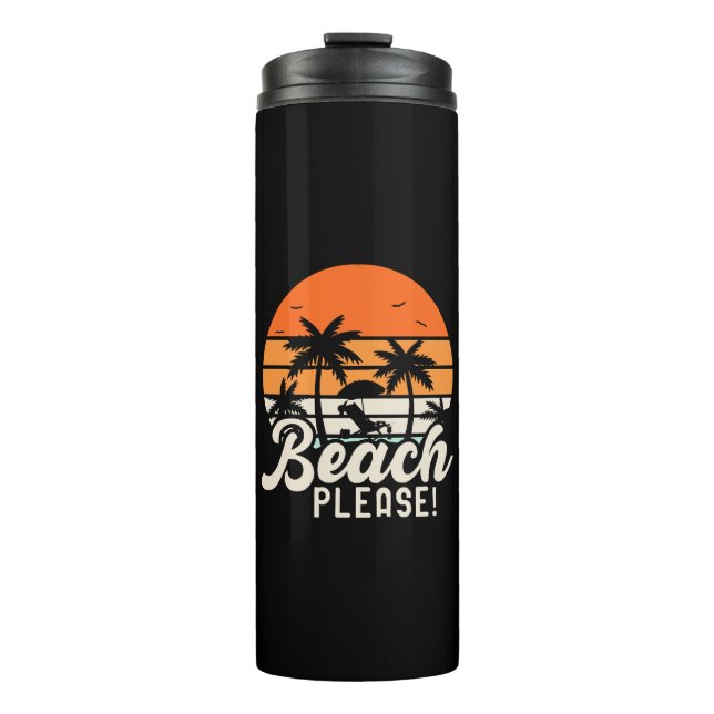 Termo Playa Por Favor (Anverso)