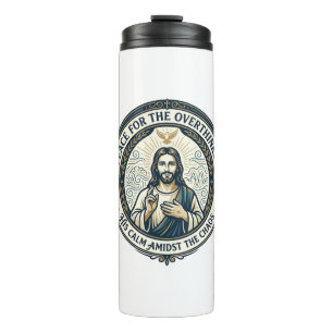 Termo Playera de Afirmaciones de Salud Mental de Jesús I
