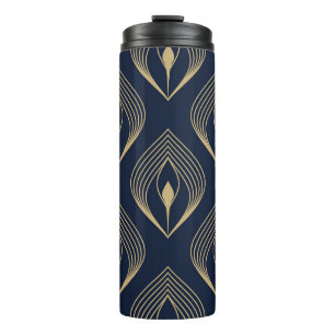 Termo Pluma de pavo real: Paisley floral