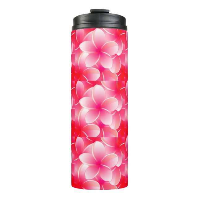 Termo Plumeria Rosa (Anverso)