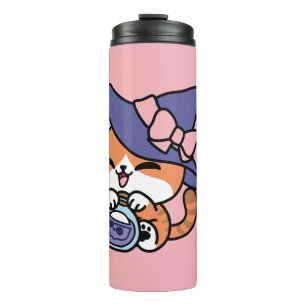 Termo Poción de Bruja Atigrada – Diseño de Gato de Hallo