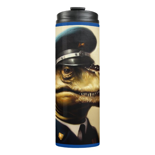 Termo Policía de T Rex (Anverso)