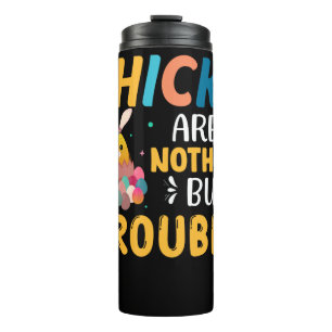 Termo Pollitos de Pascua Divertidos No Son Más Que Probl