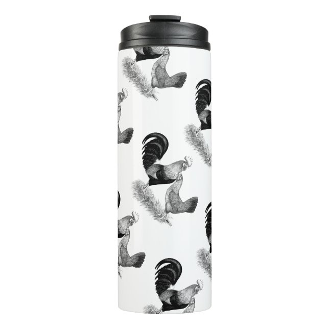 Termo Pollos marrones de producción de leghornos (Anverso)