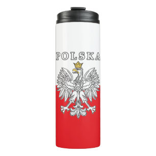 Termo Polska con águila polaca