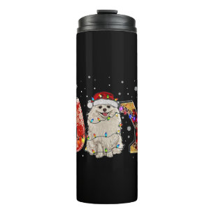 Termo Pomerania Feliz Navidad Para La Alegría De Los Alu