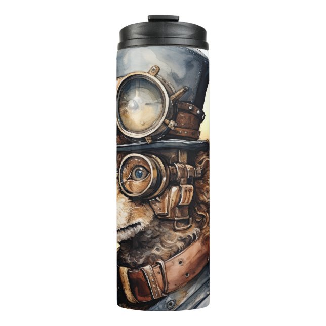 Termo Poodle Steampunk Dog (Anverso)