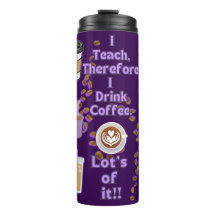 Por lo tanto, enseño a beber café