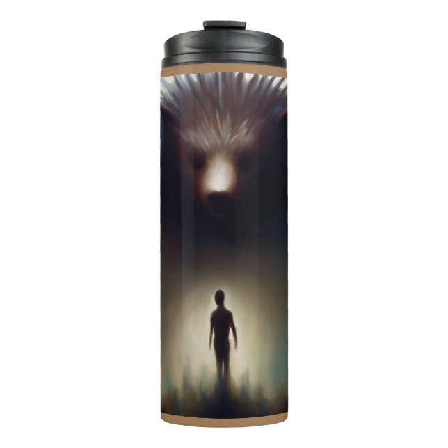 Termo Porcupina animal espiritual 1 (Anverso)