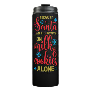 Termo porque santa no puede sobrevivir con leche y galle